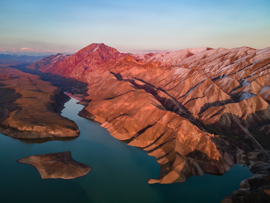 Photo mountain landscape